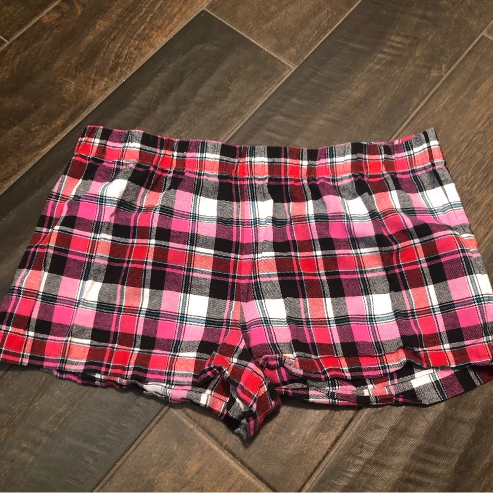 EUC Jenni Intimates Flannel Lounge Shorts